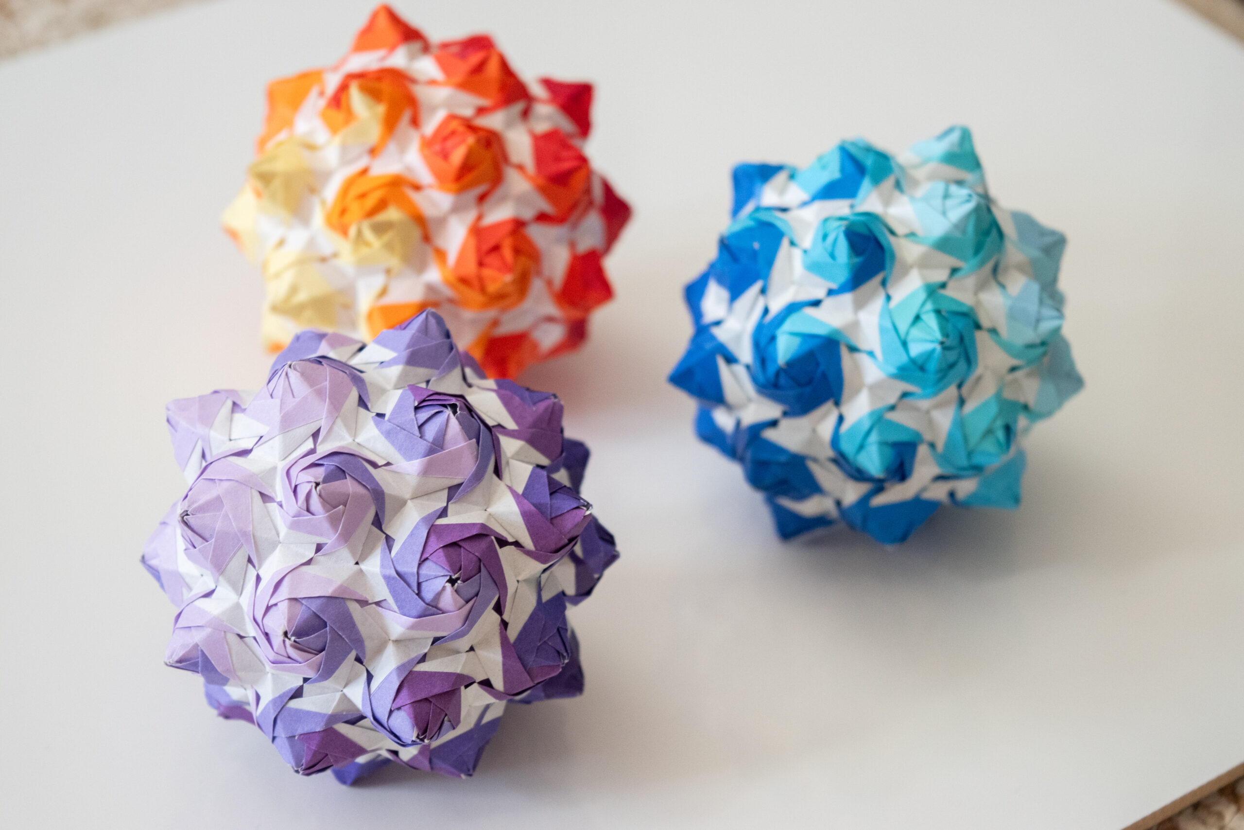 Rose Unit Kusudama (Tomoko Fuse)